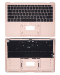 Top Case with Keyboard for MacBook Air 13" A1932 (2018/2019) (US English) (used OEM pull: Grade New) (Gold)