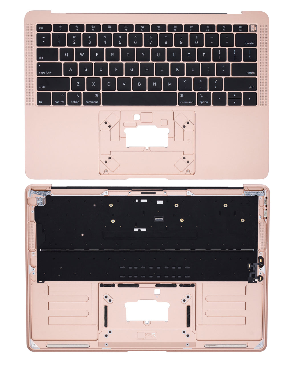 Top Case with Keyboard for MacBook Air 13" A1932 (2018/2019) (US English) (used OEM pull: Grade New) (Gold)