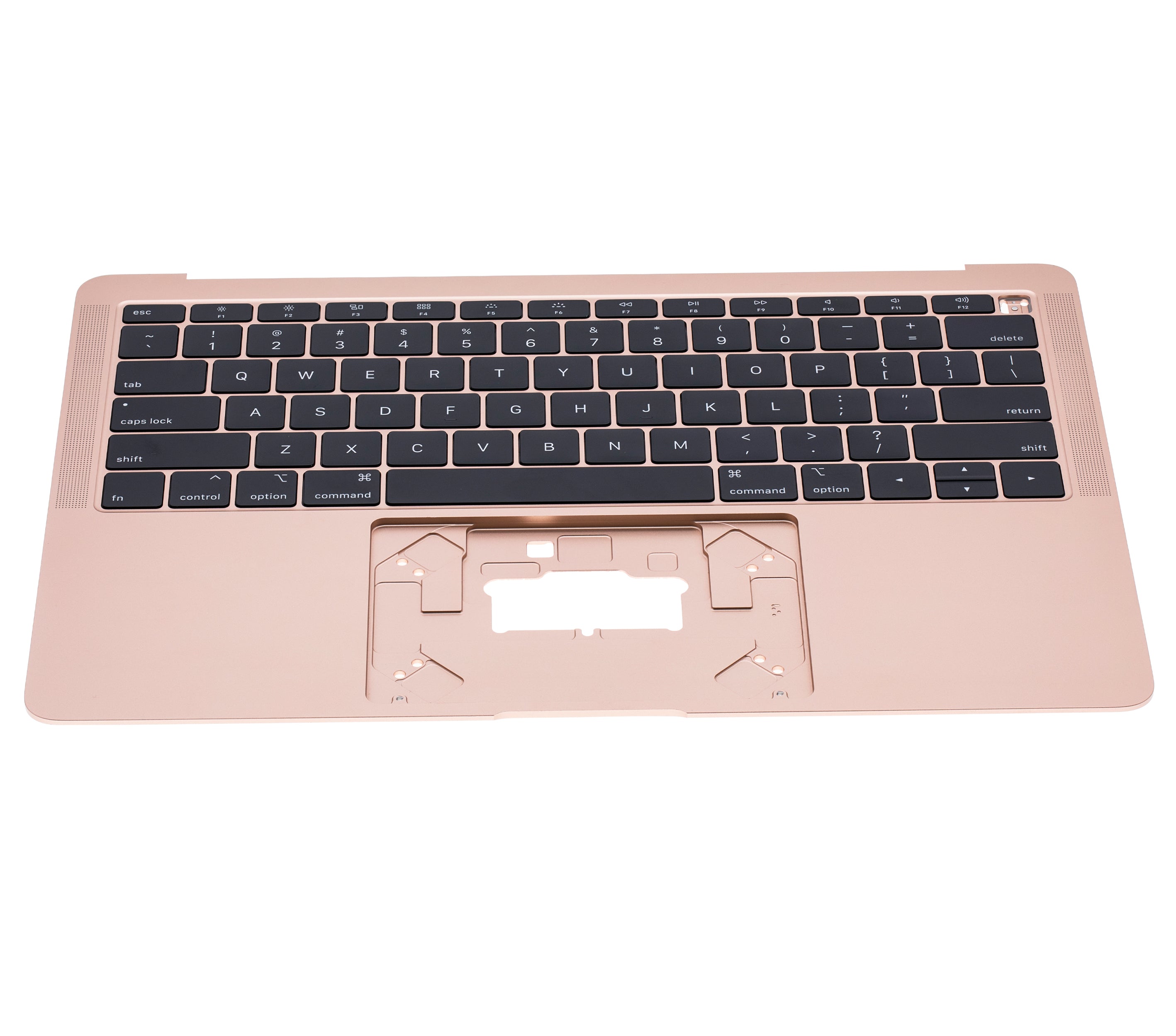 Top Case with Keyboard for MacBook Air 13" A1932 (2018/2019) (US English) (used OEM pull: Grade New) (Gold)