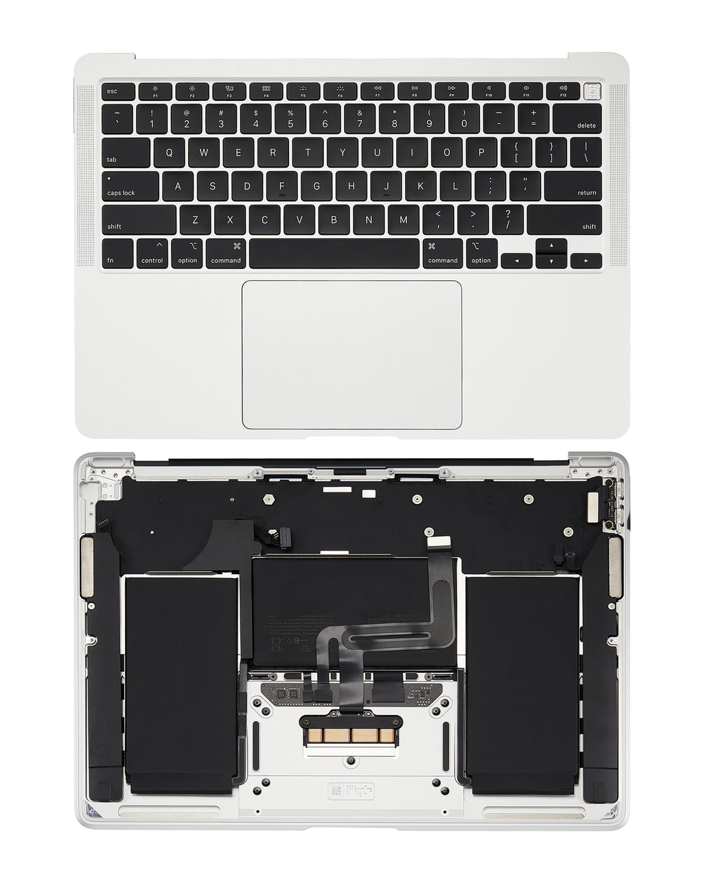 Top Case with Battery and Keyboard for MacBook Air 13" A2179 (2020) (US Keyboard) (Silver)