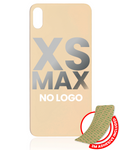 Backcover für iPhone XS Max Gold Ohne Logo Große Kamera 3M