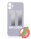 Back Cover with 3M Adhesive for iPhone 11 (No Logo / Large Camera Opening) (Purple)