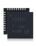 Stromversorgungs-IC für MacBooks (TI: CD3301RHHR / CD3301: QFN-36 Pin)