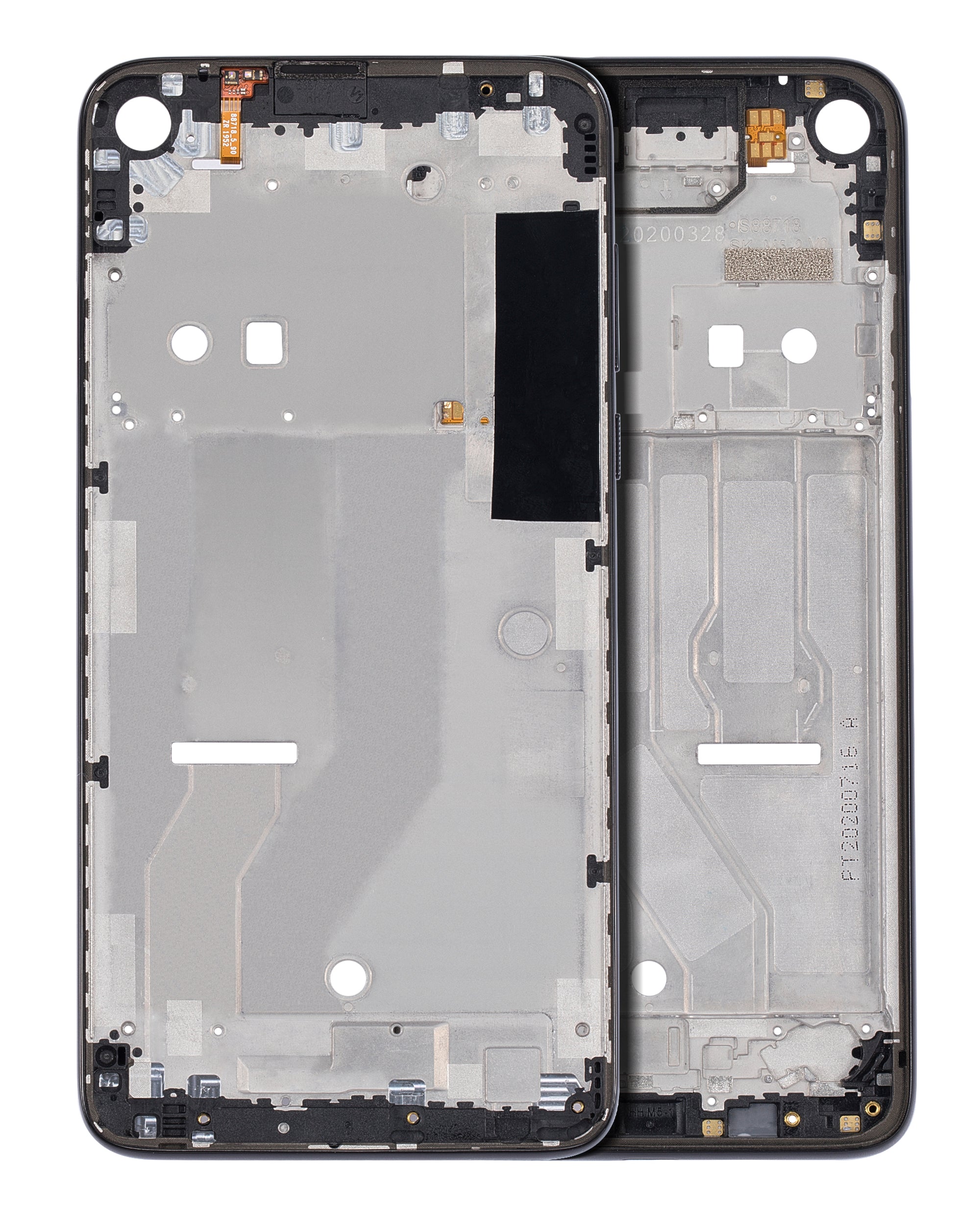 Midframe/Frame for Motorola Moto G8 Power (XT2041-1 / XT2041-3 / 2020) (Smoke Black)