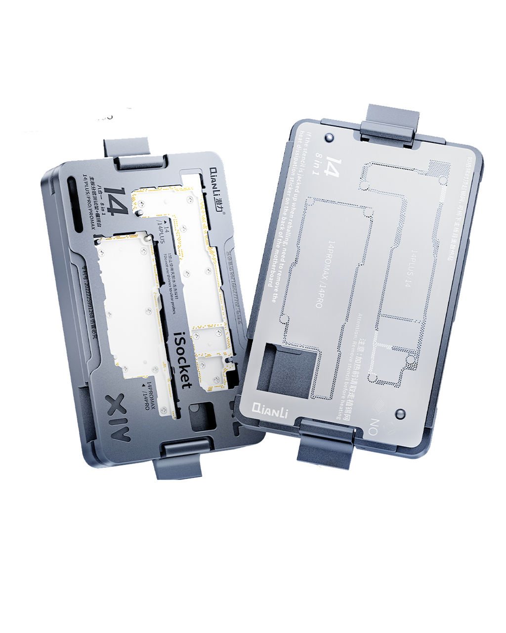 iSocket 8-in-1 Test Stand + Reballing Platform for 14 Series Motherboard (Qianli)