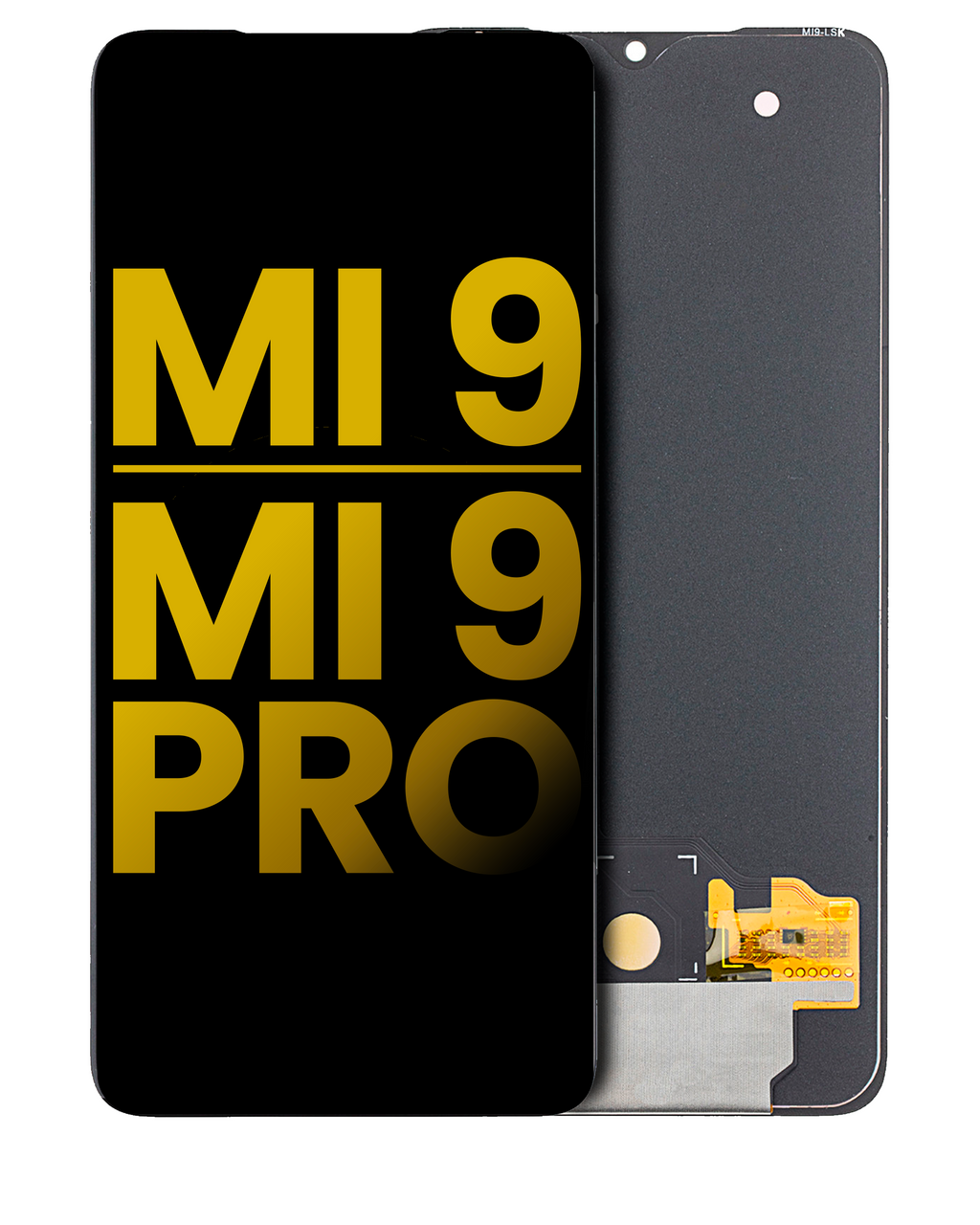 OLED-Display ohne Rahmen für Xiaomi Mi 9 / Mi 9 Pro (Refurbished) (Alle Farben)