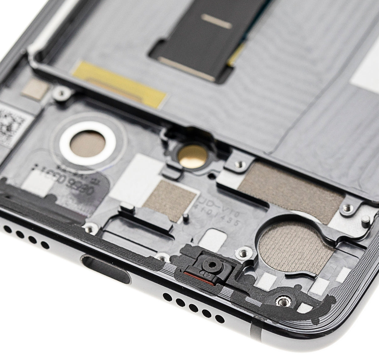 OLED-Display mit Rahmen für Xiaomi Mi 9 (Refurbished) (Piano Black)