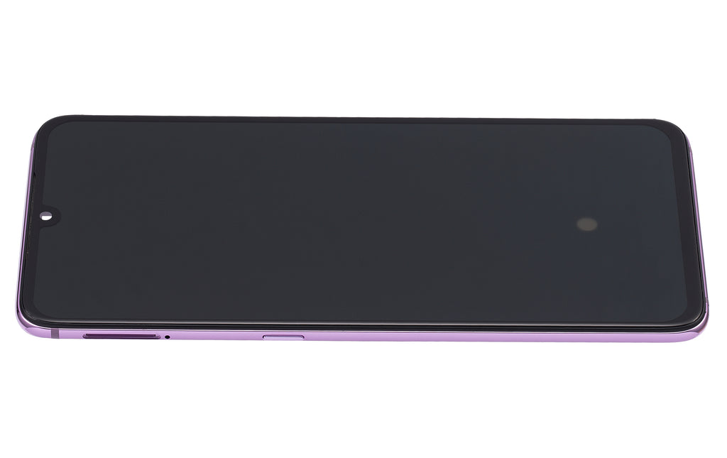 OLED-Display mit Rahmen für Xiaomi Mi 9 (Aftermarket Plus) (Lavender Violet)