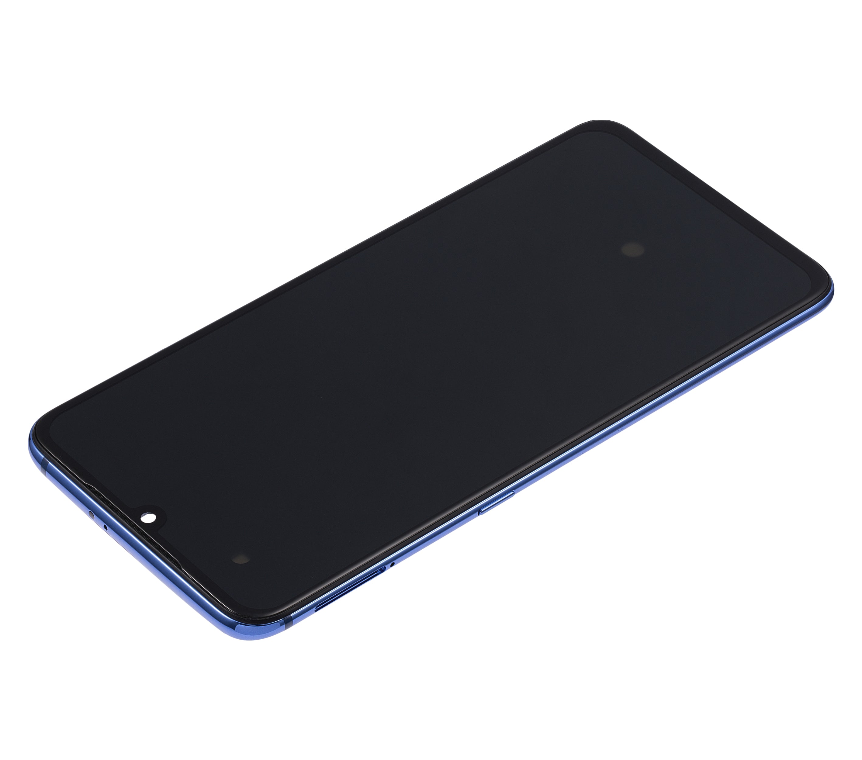 OLED-Display mit Rahmen für Xiaomi Mi 9 (Aftermarket Plus) (Ocean Blue)