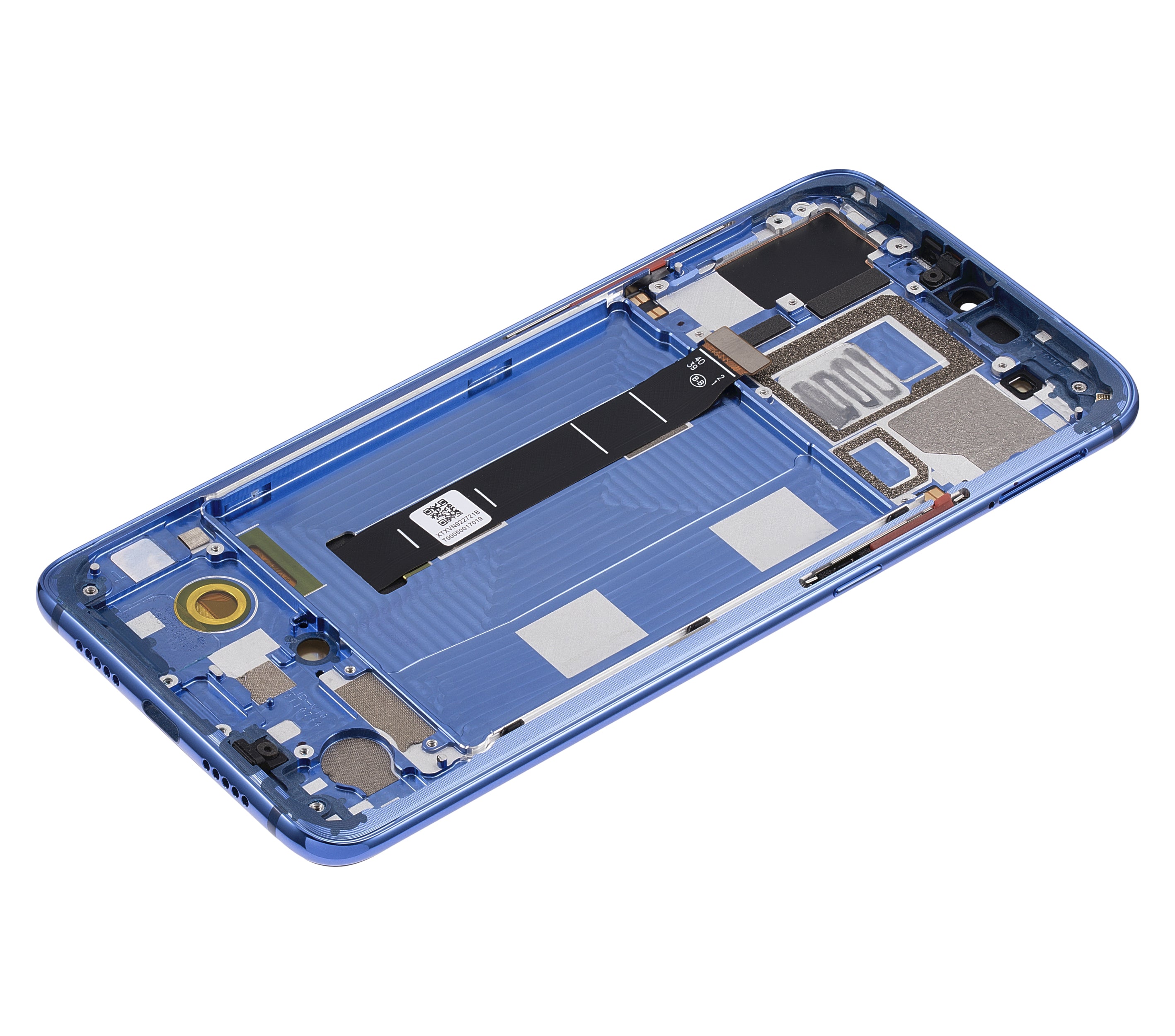 OLED-Display mit Rahmen für Xiaomi Mi 9 (Aftermarket Plus) (Ocean Blue)