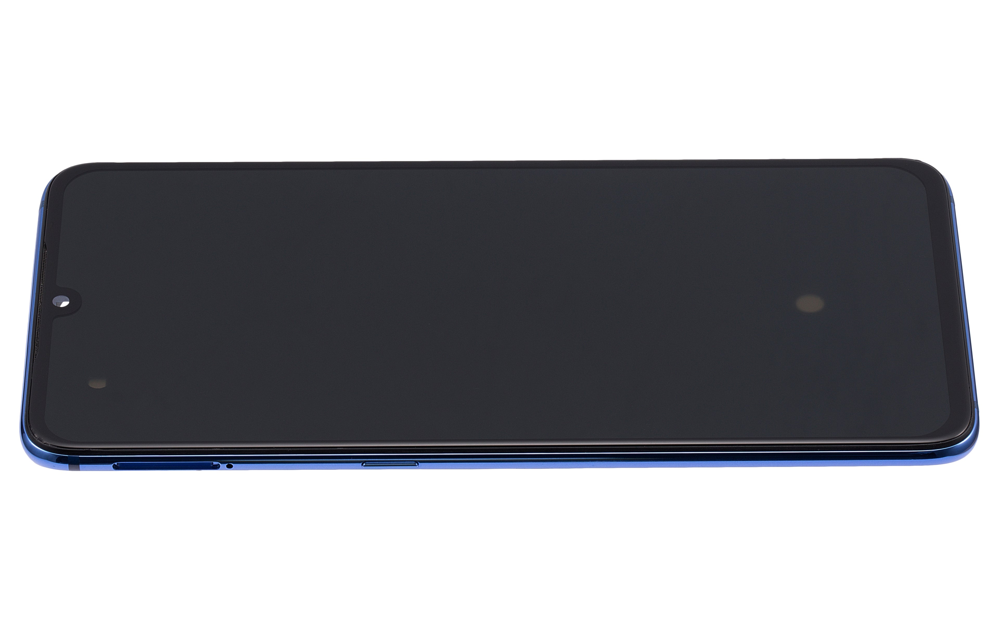 OLED-Display mit Rahmen für Xiaomi Mi 9 (Aftermarket Plus) (Ocean Blue)