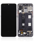 OLED-Display mit Rahmen für Xiaomi Mi 9 (Aftermarket Plus) (Piano Black)