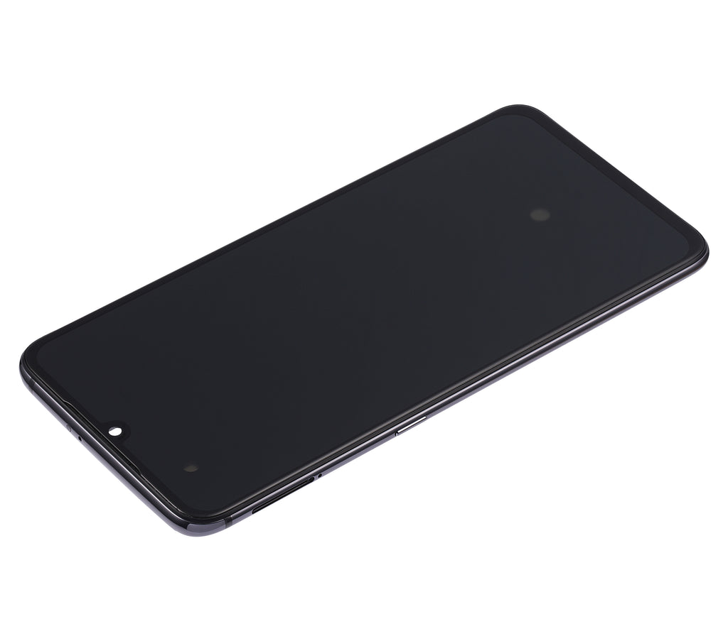 OLED Display with Frame for Xiaomi Mi 9 (Aftermarket Plus) (Piano Black)