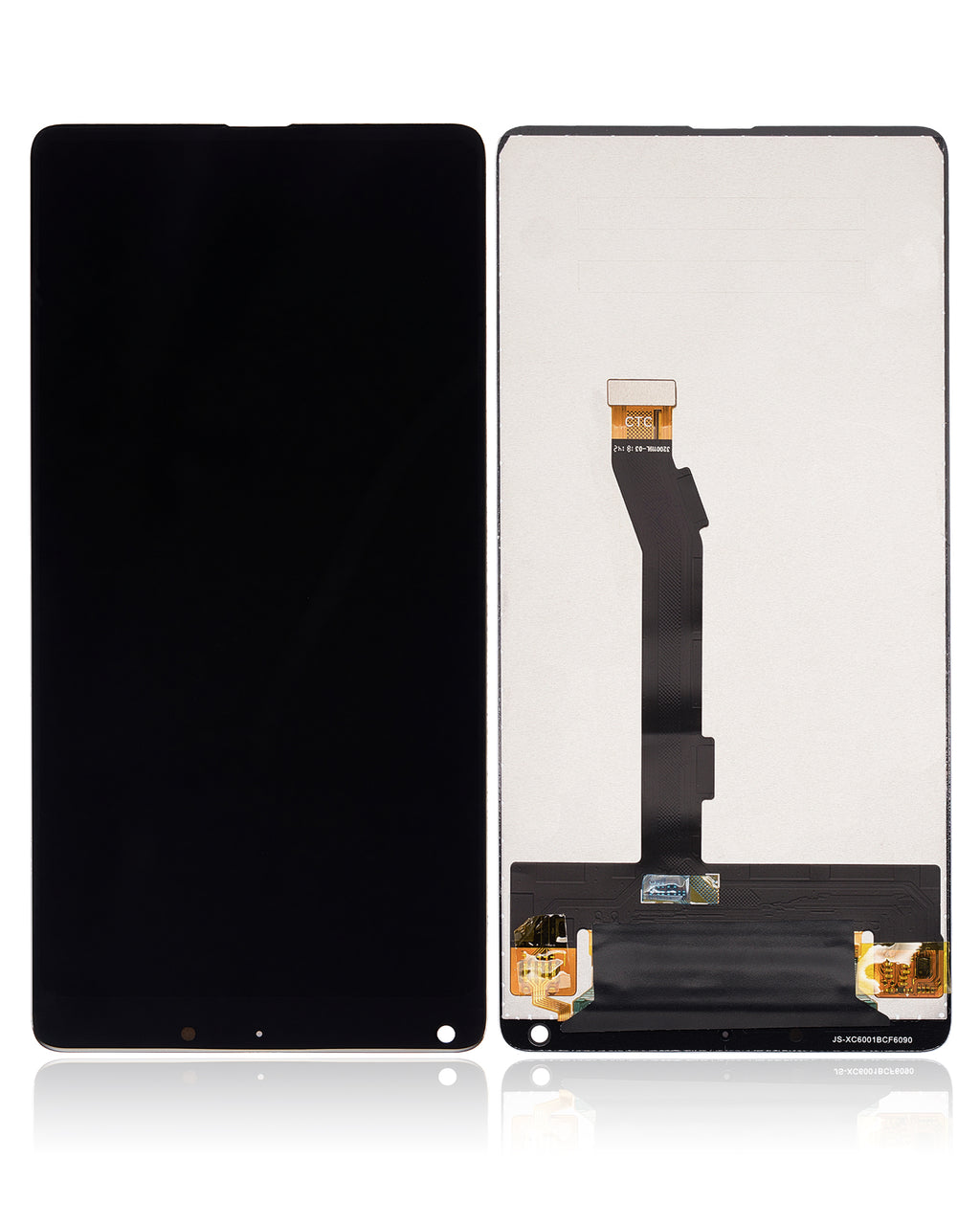 LCD Display without Frame for Xiaomi Mi Mix 2 (Refurbished) (Black)