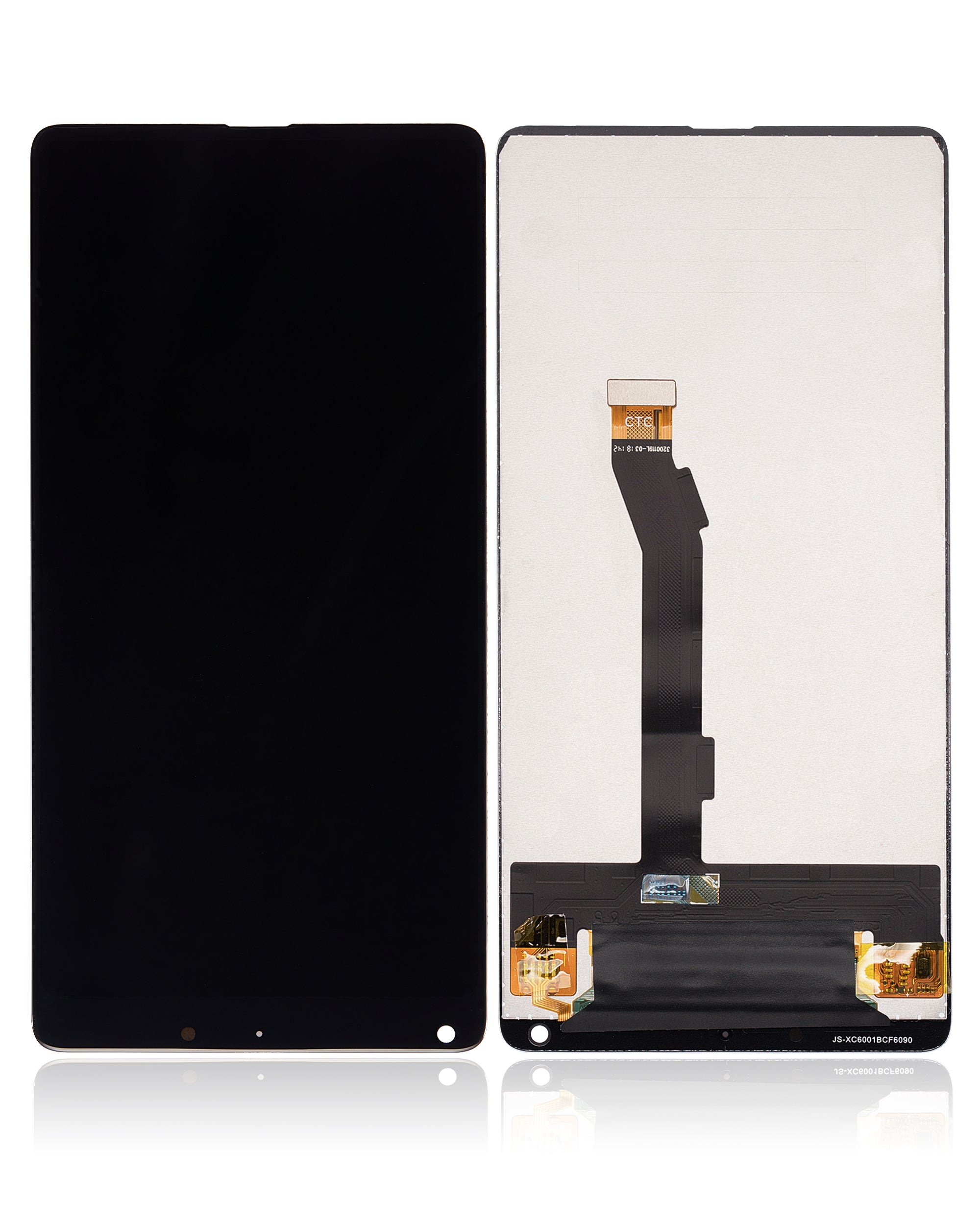 LCD Display without Frame for Xiaomi Mi Mix 2 (Refurbished) (Black)