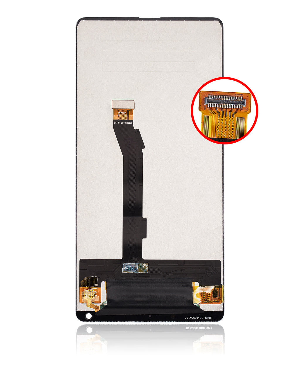 LCD Display without Frame for Xiaomi Mi Mix 2 (Refurbished) (Black)