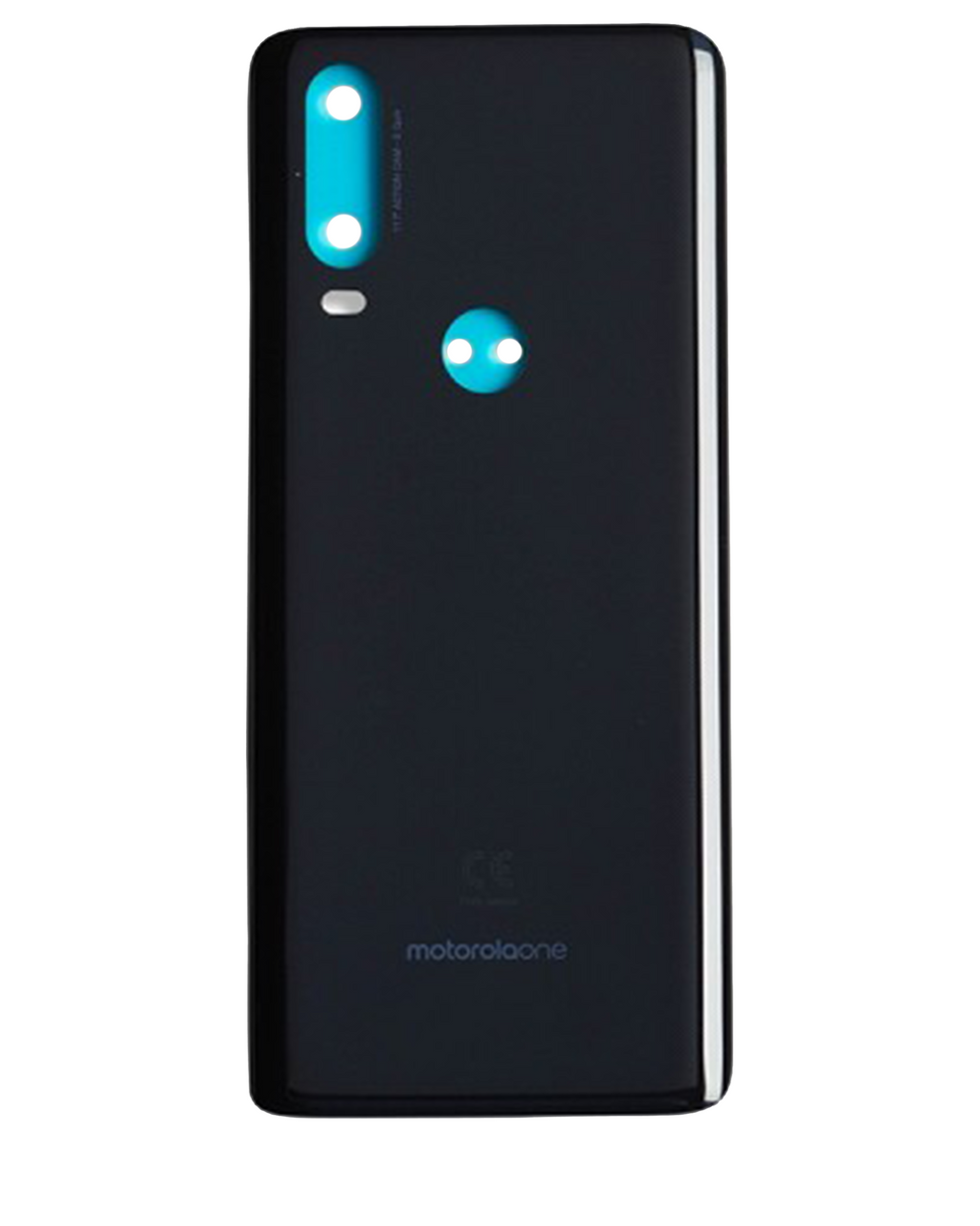 Backcover Glass für Motorola One Action (XT2013-1 / XT2013-2 / XT2013-4 / 2019) (Original OEM) (Denim Blue)