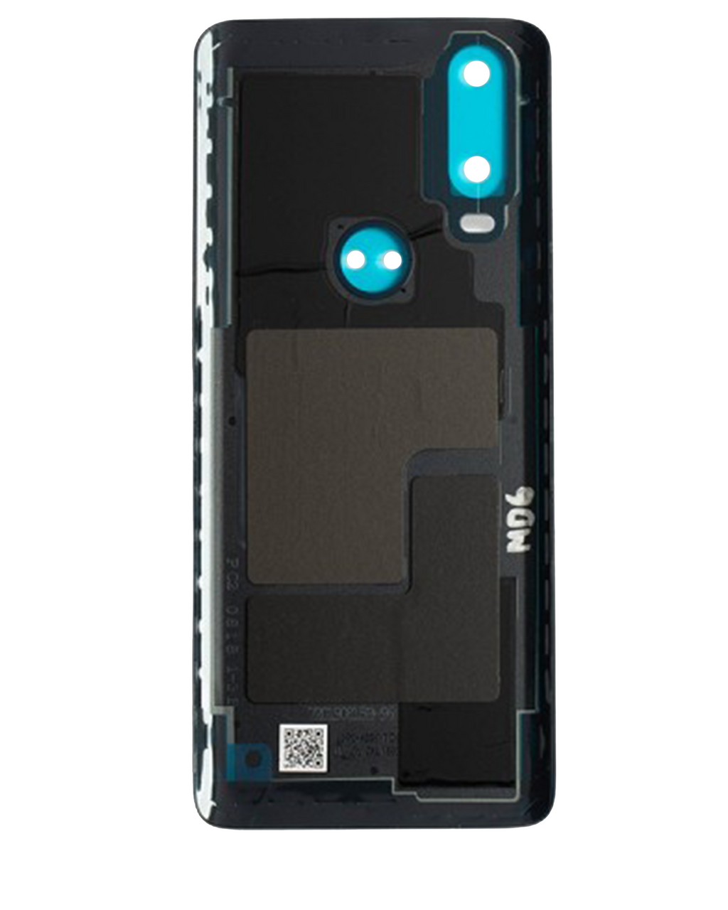 Backcover Glass für Motorola One Action (XT2013-1 / XT2013-2 / XT2013-4 / 2019) (Original OEM) (Denim Blue)