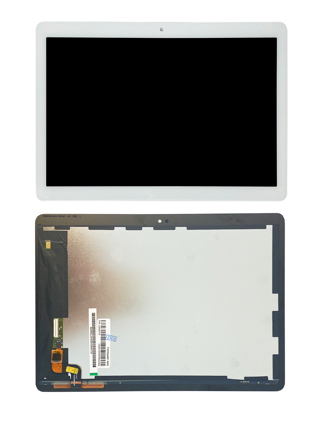 LCD-Display ohne Rahmen für Huawei MediaPad T3 10" 2017 (Refurbished) (Weiß)