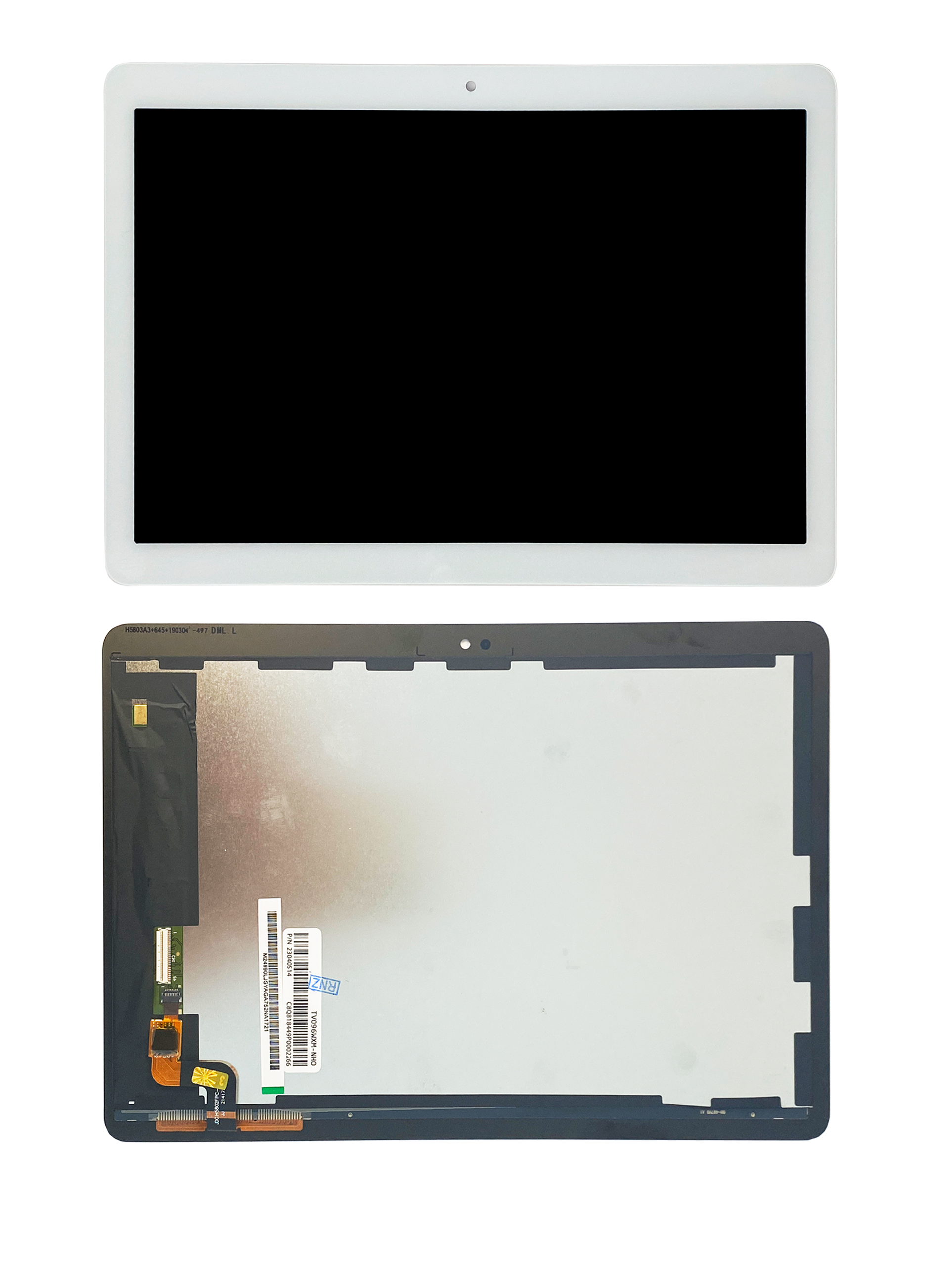 LCD-Display ohne Rahmen für Huawei MediaPad T3 10" 2017 (Refurbished) (Weiß)