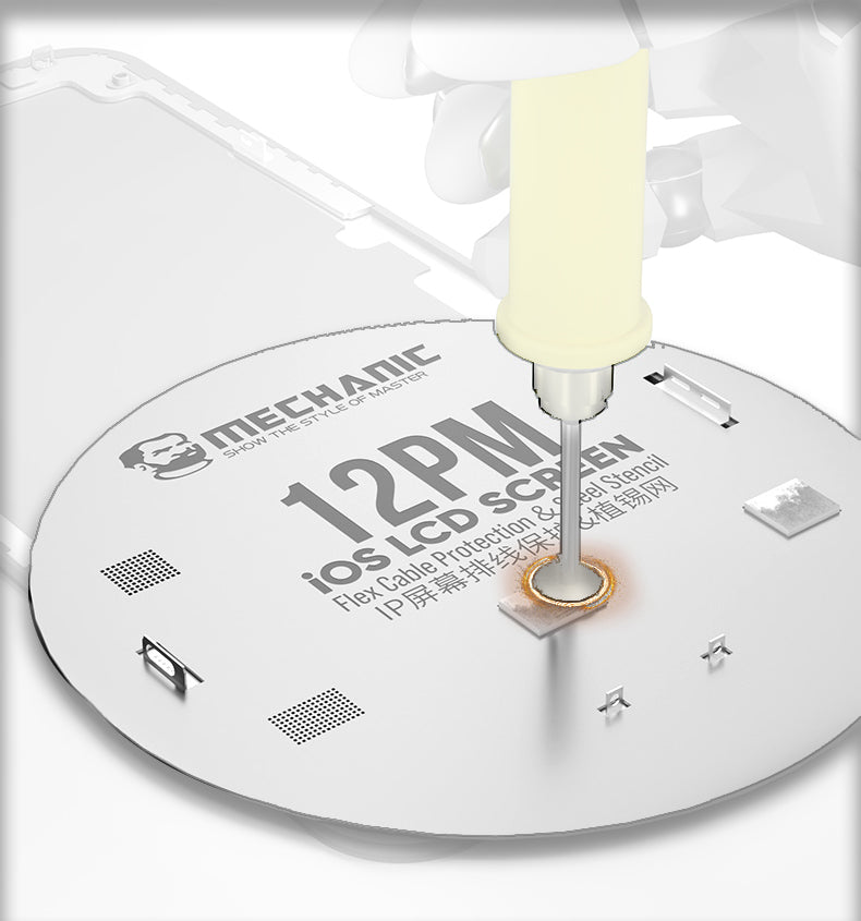 Screen Cable IC Protector Stencil for iPhone 11 to 13 Pro Max (Mechanic)