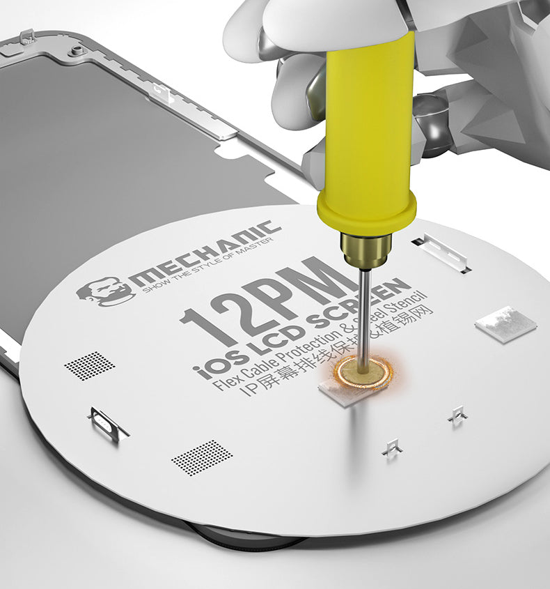 Screen Cable IC Protector Stencil for iPhone 11 to 13 Pro Max (Mechanic)