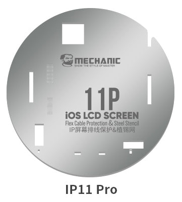 Screen Cable IC Protector Stencil for iPhone 11 to 13 Pro Max (Mechanic)