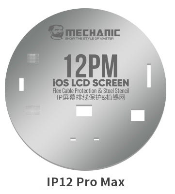 Screen Cable IC Protector Stencil for iPhone 11 to 13 Pro Max (Mechanic)