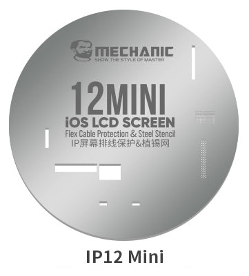 Screen Cable IC Protector Stencil for iPhone 11 to 13 Pro Max (Mechanic)
