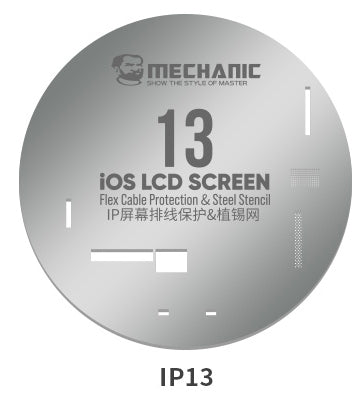 Screen Cable IC Protector Stencil for iPhone 11 to 13 Pro Max (Mechanic)