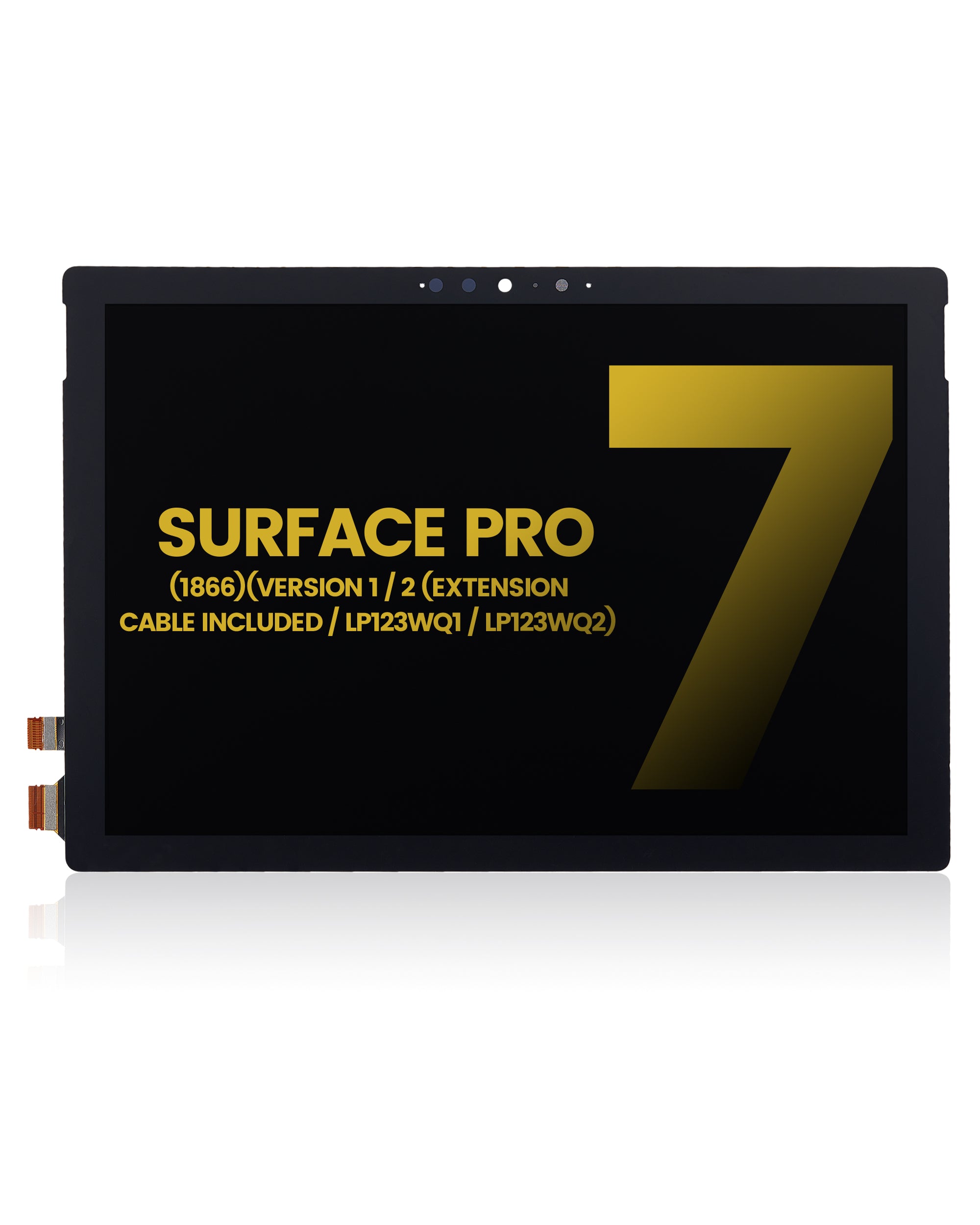 LCD-Modul mit Digitizer für Microsoft Surface Pro 7 inkl. Verlängerungskabel Ref