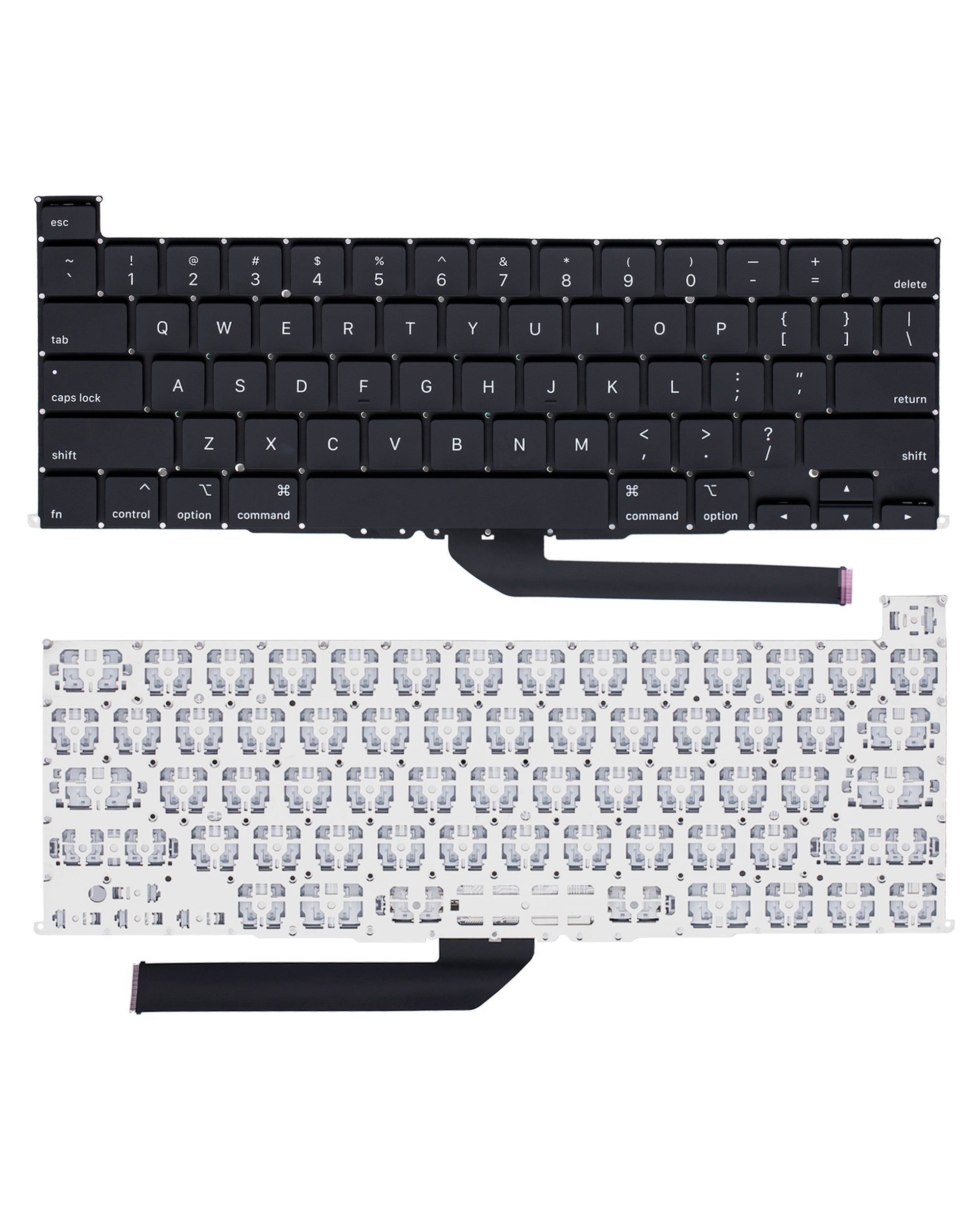 Backlit Keyboard with Screws for MacBook Pro 16" (A2141 / Mid 2019) (US English)