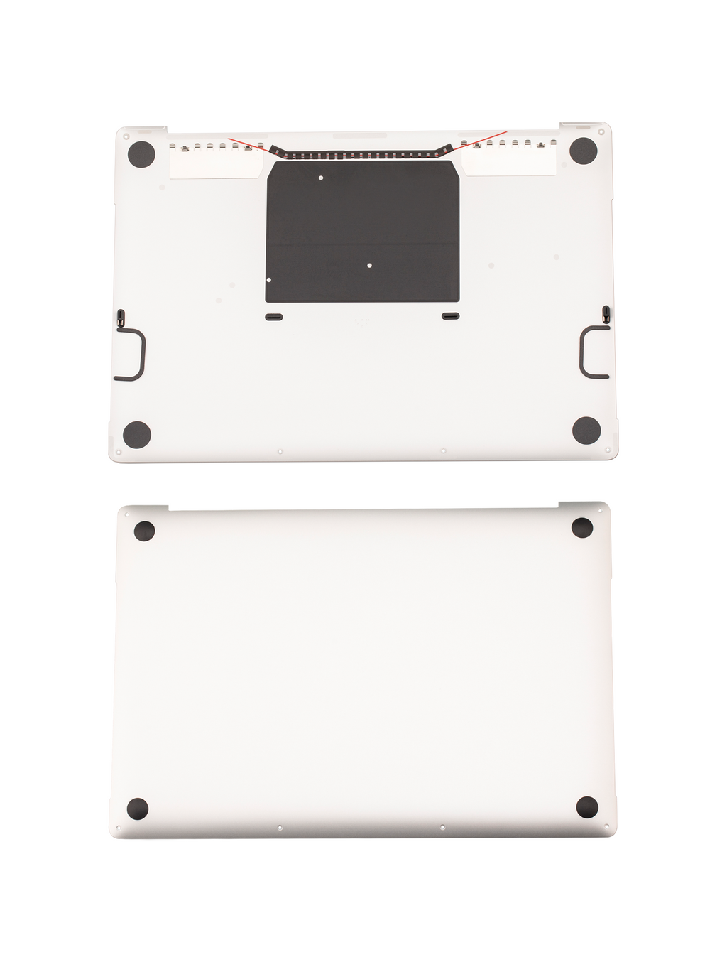 Untergehäuse für MacBook Pro 16" (A2141 / Mid 2019) (Silber)