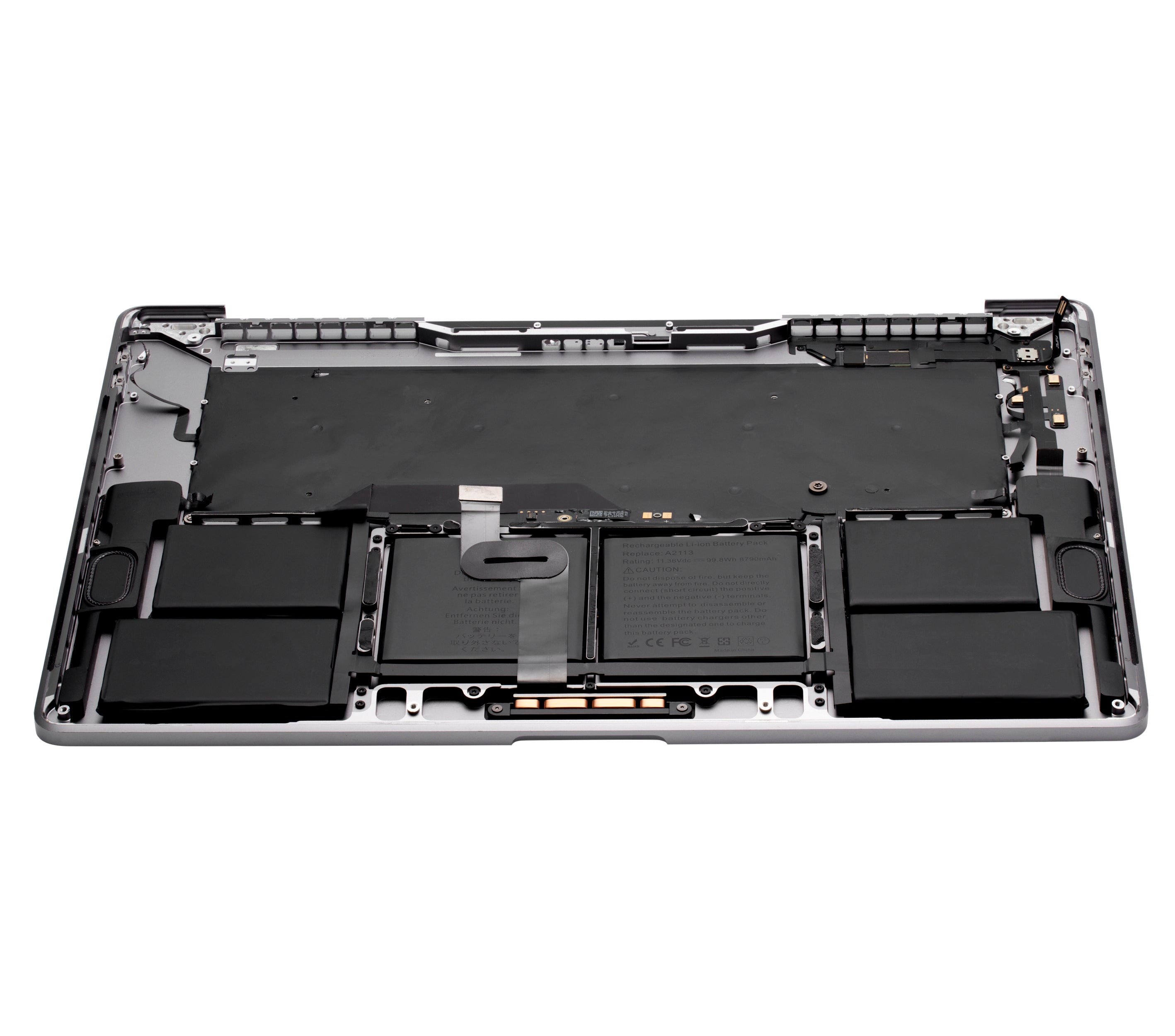 Topcase+Akku+Tastatur MacBook Pro 16" A2141 US Space Gray OEM Neuwertig