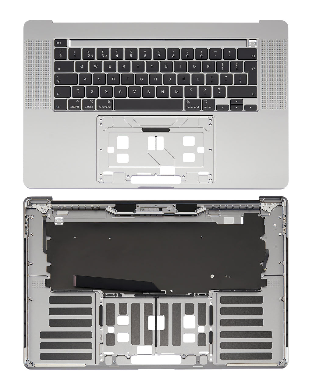 Top Case m. Tastatur MacBook Pro 16" A2141 Space Grau UK
