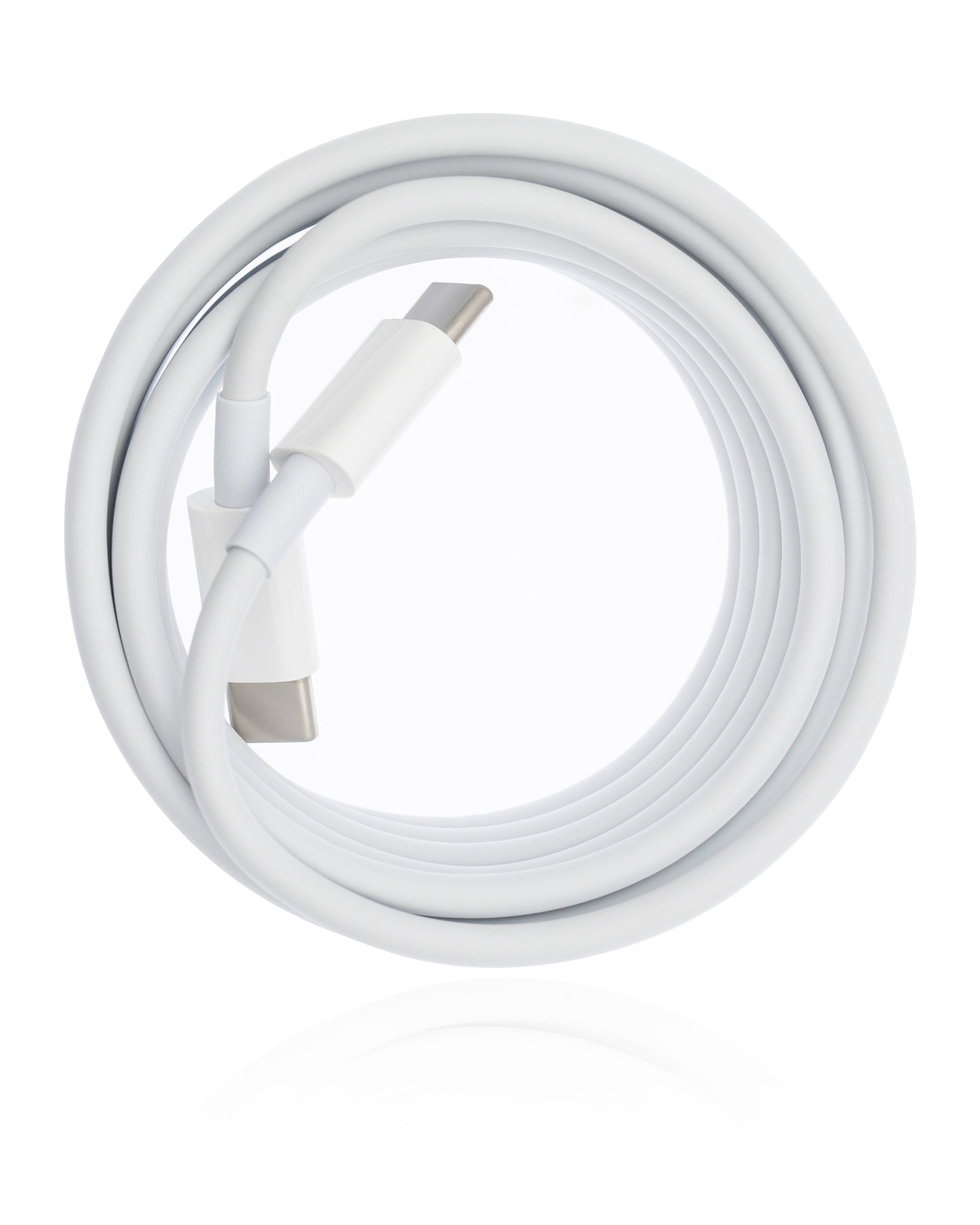 87W / 96W USB-C to USB-C Cable for MacBook, iMac, and Mac (1.8 m / 6 ft) (Used OEM Pull, Grade A) (Bulk Packaging)