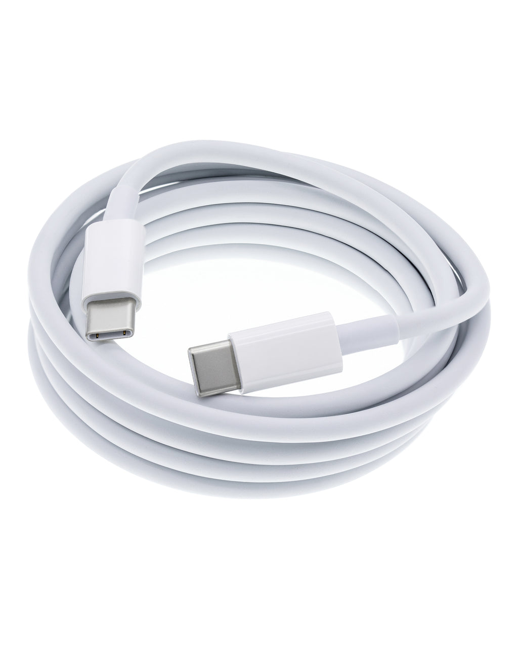 87W / 96W USB-C to USB-C Cable for MacBook, iMac, and Mac (1.8 m / 6 ft) (Used OEM Pull, Grade A) (Bulk Packaging)