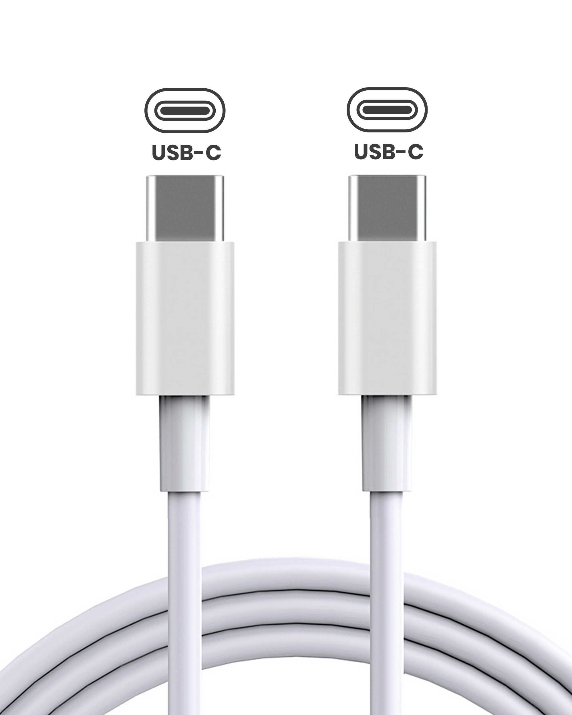 Thunderbolt 3 USB-C Kabel 1m gebrauchter OEM-Ausbau, Qualität A MacBook iMac Mac Großpackung