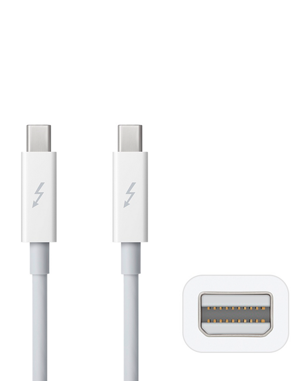 Thunderbolt 2 Cable for MacBook / iMac / Mac (1.8 m / 6 ft) (used OEM pull, Quality A) (Bulk Packaging)