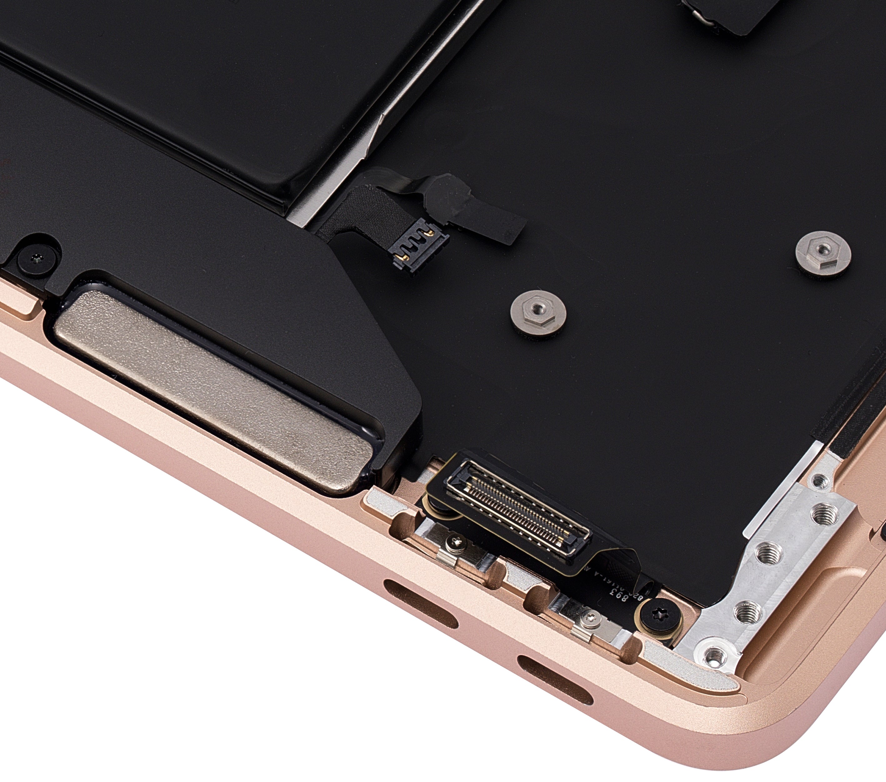 Top case with battery and keyboard for MacBook Air 13" A2337 (2020) (Gold, US keyboard)