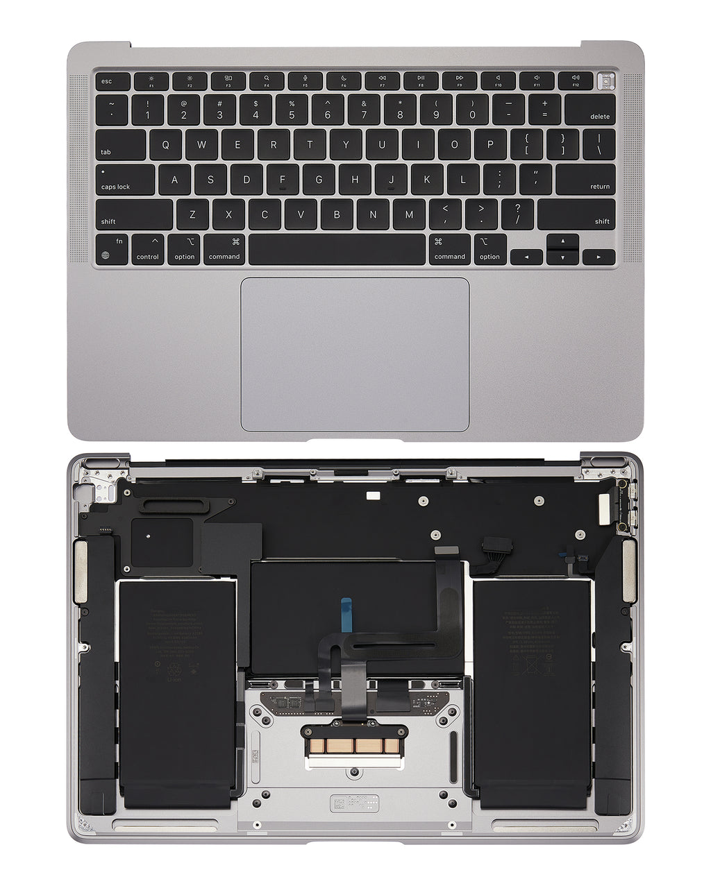 Top Case with Battery and Keyboard for MacBook Air 13" A2337 (2020) Space Gray (US Keyboard)