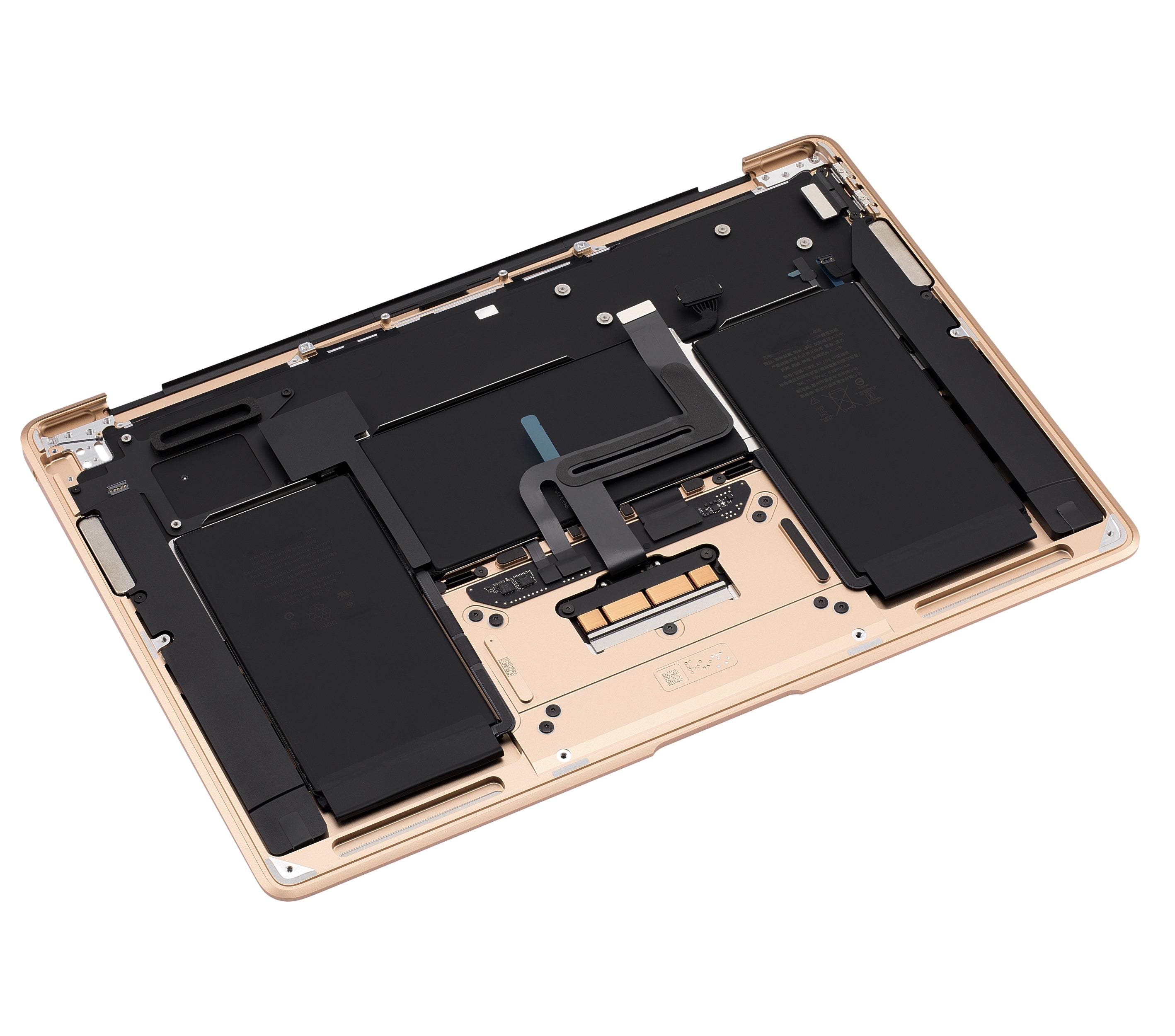 Topcase m. Akku & UK-Tastatur f. MacBook Air 13" A2337 Gold