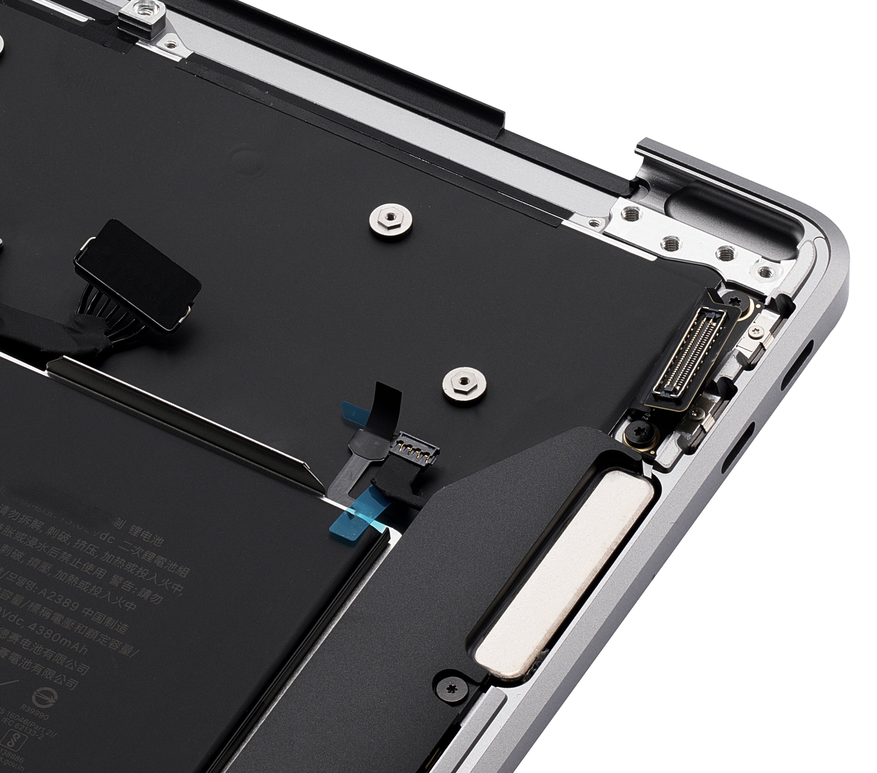 Top Case with Battery and Keyboard for MacBook Air 13" A2337 (2020) Space Gray (UK Keyboard)
