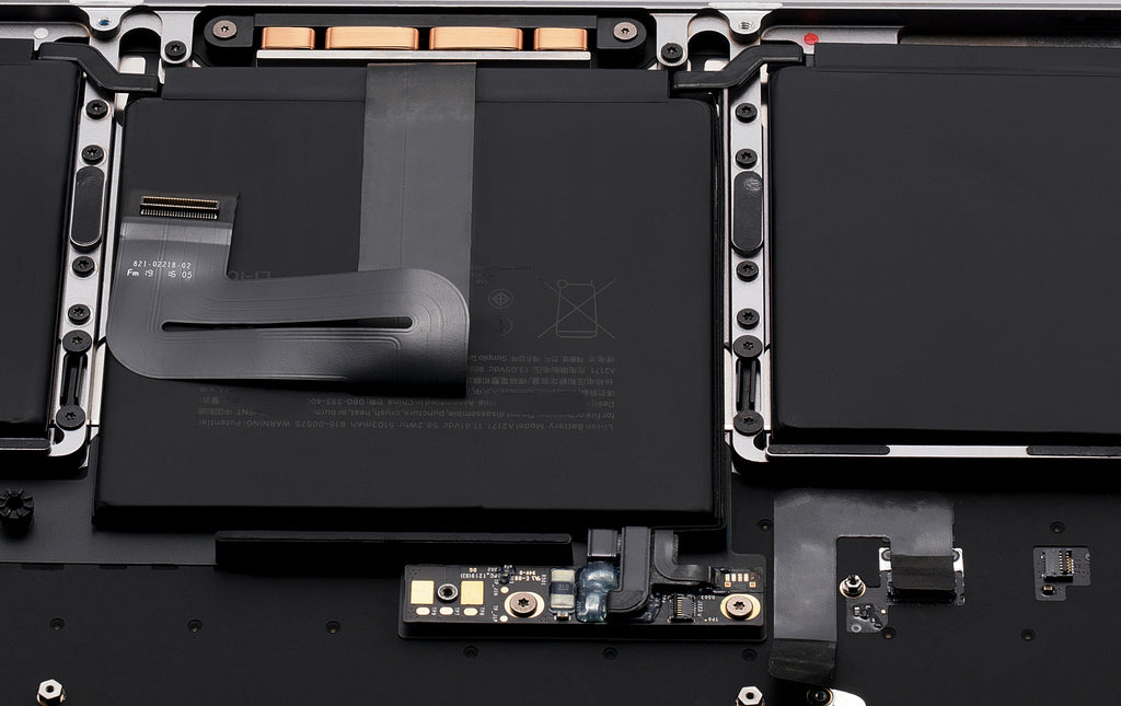 Topcase mit Akku & Tastatur für MacBook Pro 13 A2159 US Space Gray A-Qualität