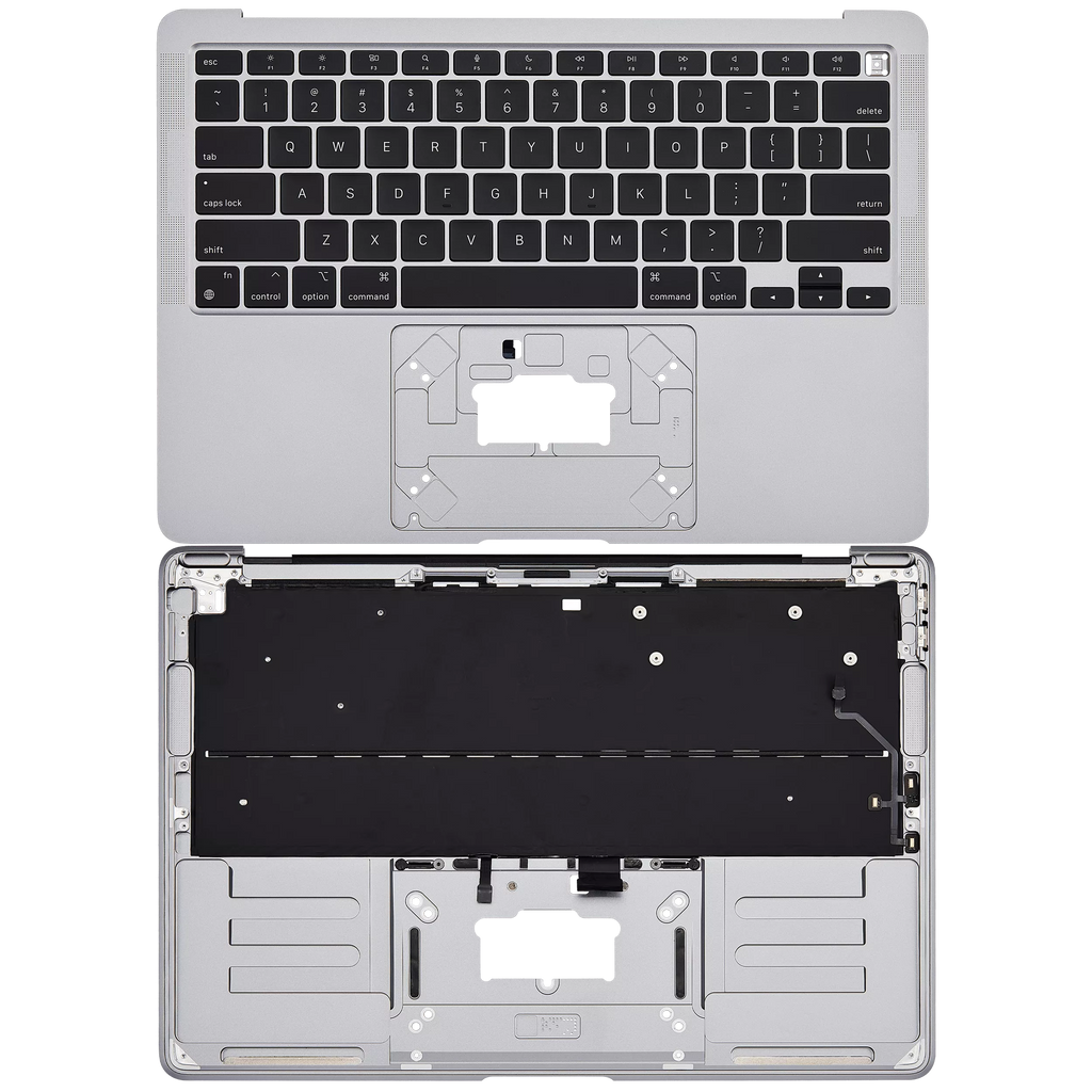 Top Case m. Tastatur f. MacBook Air 13" A2337 Space Gray OEM A US-Tastatur