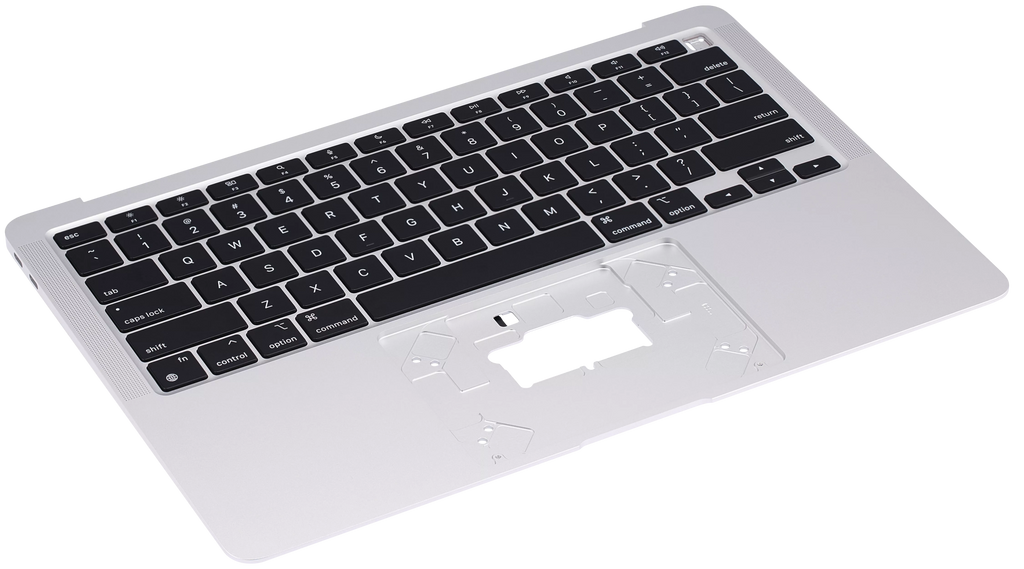 Top Case with Keyboard for MacBook Air 13" A2337 (2020) – US Keyboard, Silver, Grade A