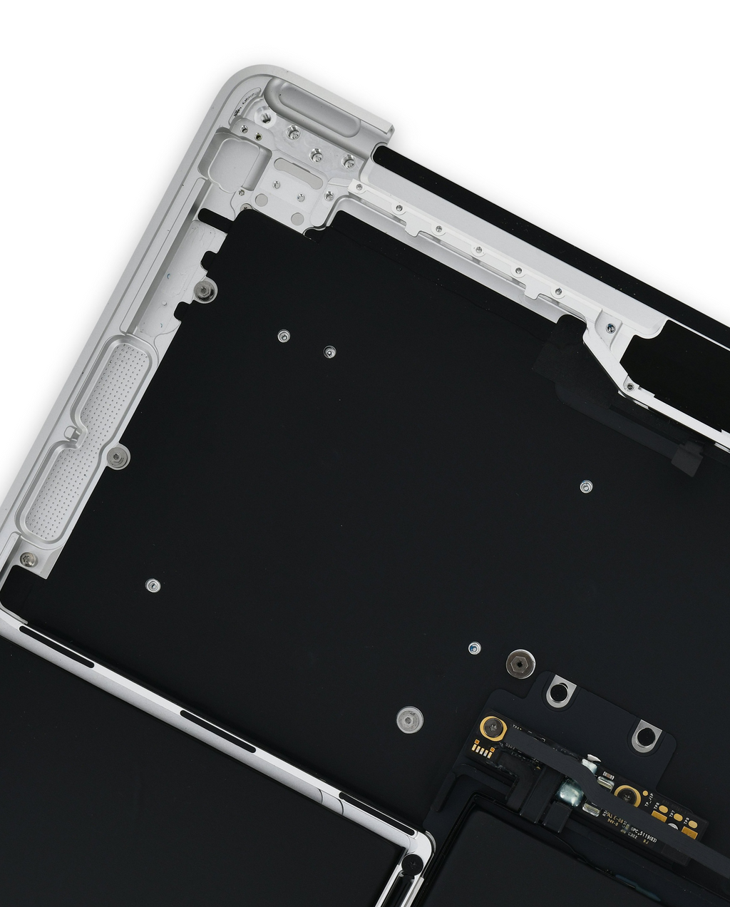Top Case mit Akku und Tastatur für MacBook Pro 13 A2338 Silber (US-Tastatur)