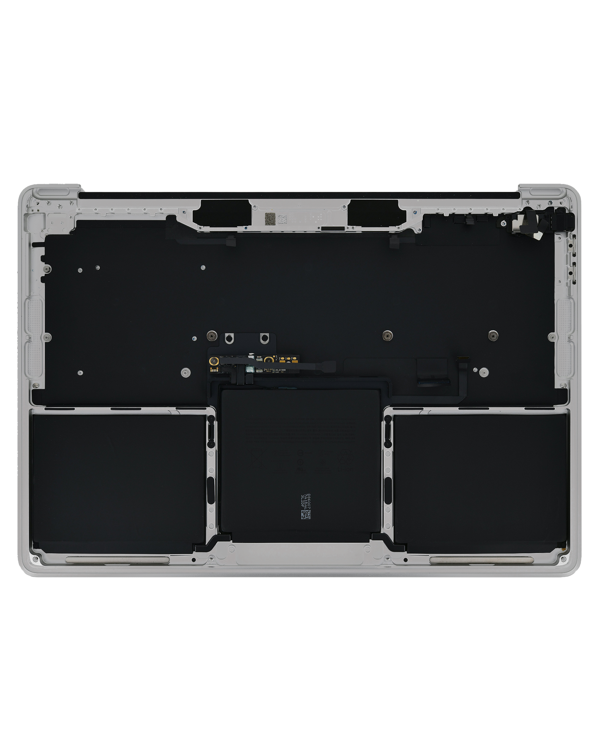 Top Case Assembly with Battery and Keyboard for MacBook Pro 13" A2338 (2020) - Used Original Part (Grade A) - US Keyboard - Space Gray