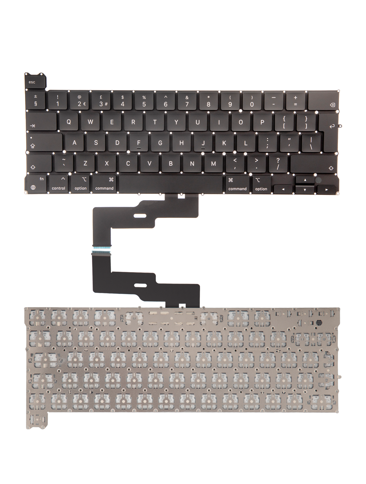 MacBook Pro 13 A2338 2020 Tastatur beleuchtet inkl. Schrauben UK English