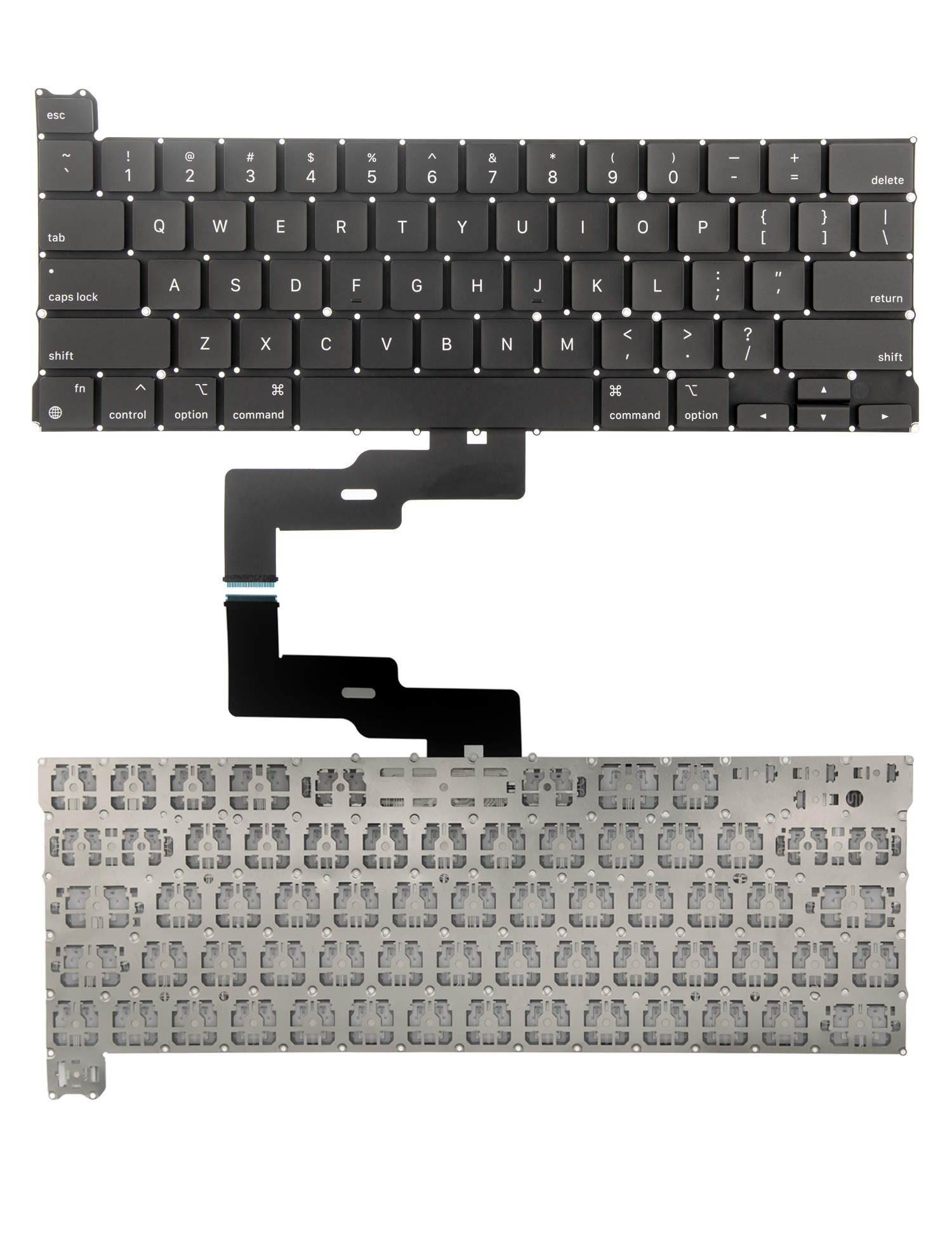 Backlit Keyboard with Screws for MacBook Pro 13" A2338 (2020) (US English)